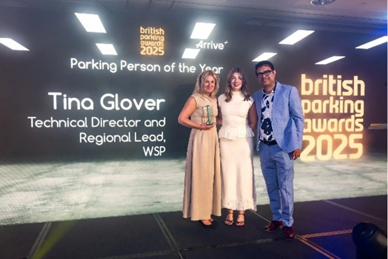 Tina Glover - Parking Person of the Year